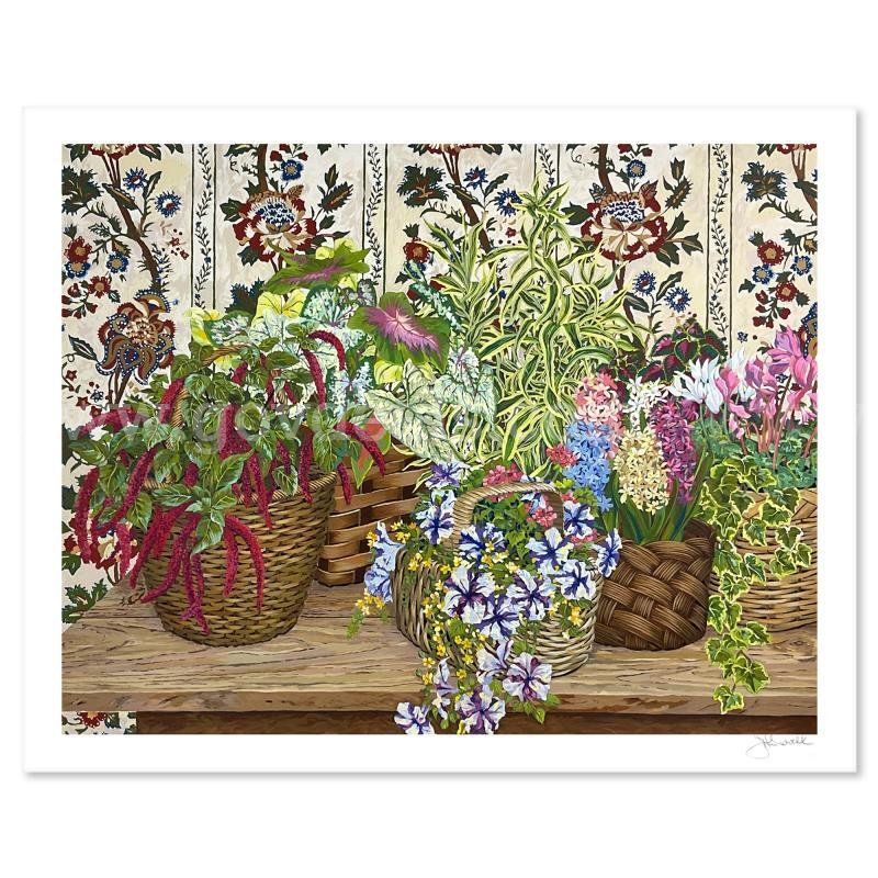 John Powell, "Wicker Baskets" Limited Edition Fine Art