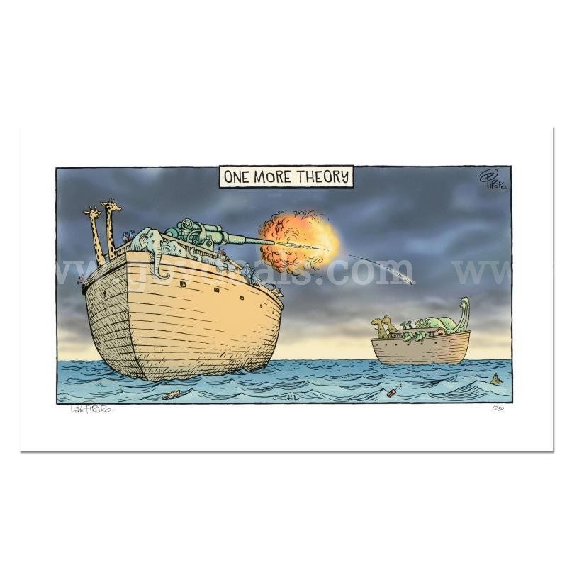 Bizarro, "One More Theory" Limited Edition Fine Art