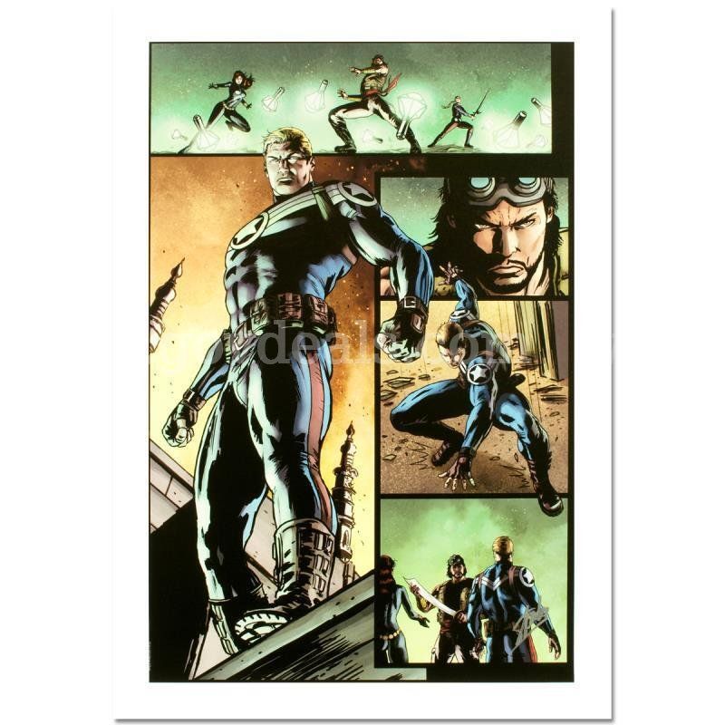 Stan Lee Signed, "Hulk #43" Limited Edition Fine Art