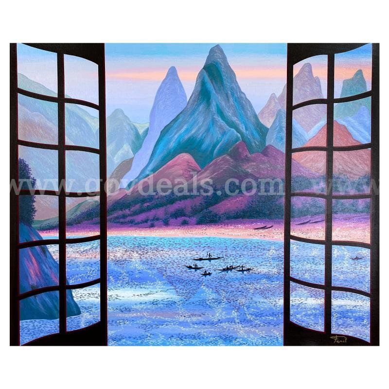 Fanch Ledan, "Mystic Mountains" Limited Edition Fine Art