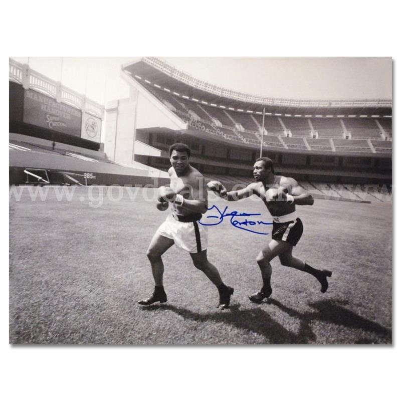 Ken Norton, "Ken Norton and Ali, Yankee Stadium 2005" Collectible Fine Art