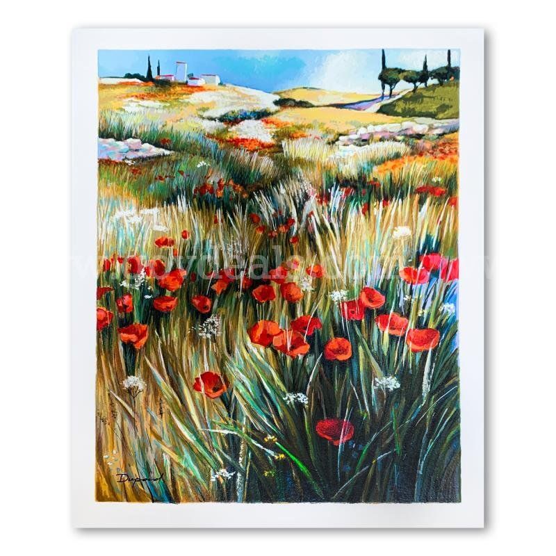 Yuri Dupond, "Country Tranquility" Limited Edition Fine Art