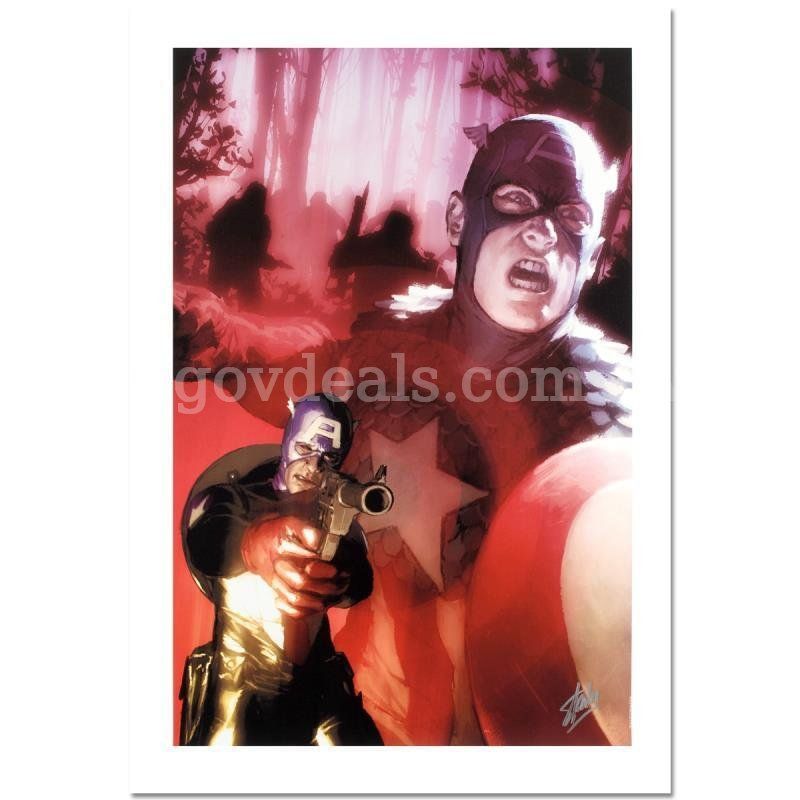 Stan Lee Signed, "Captain America #603" Limited Edition Fine Art
