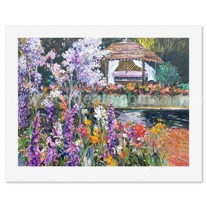 Henri Plisson (1933-2006), "The Gazebo" Limited Edition Fine Art