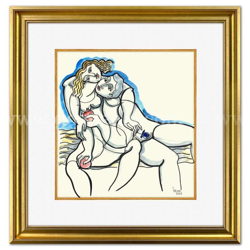 Yuroz, "Untitled" Original Fine Art