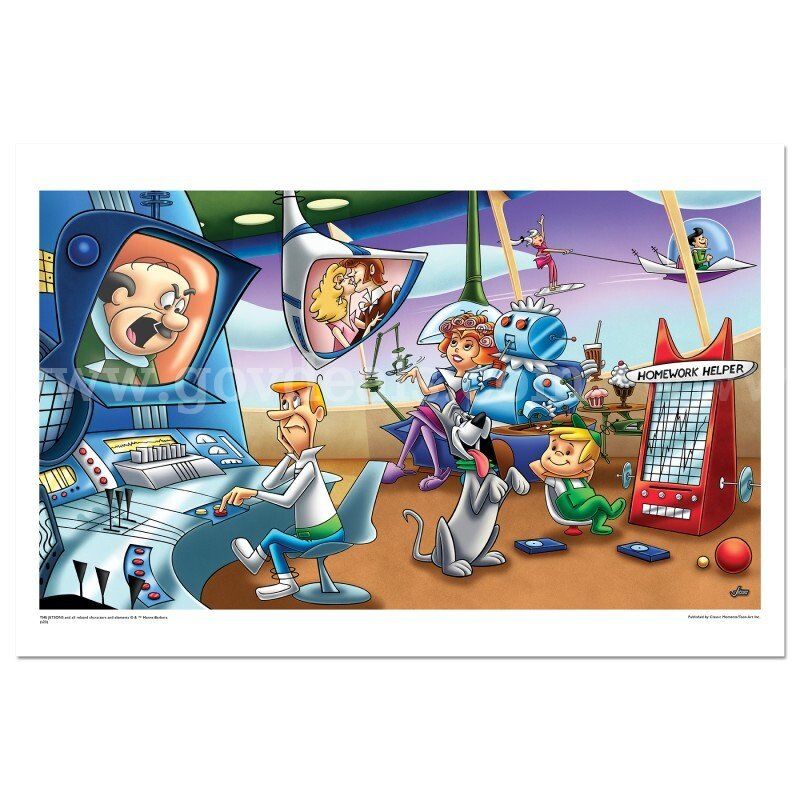The Jetsons, "Gadgets" Limited Edition Fine Art