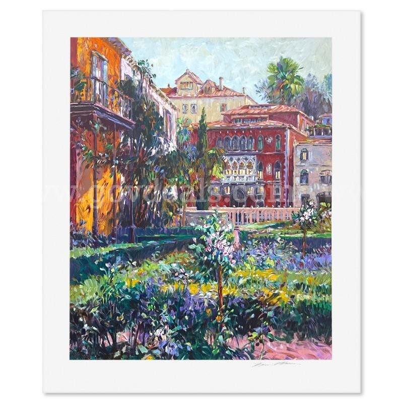 Henri Plisson (1933-2006), "Venetian Summer" Limited Edition Fine Art