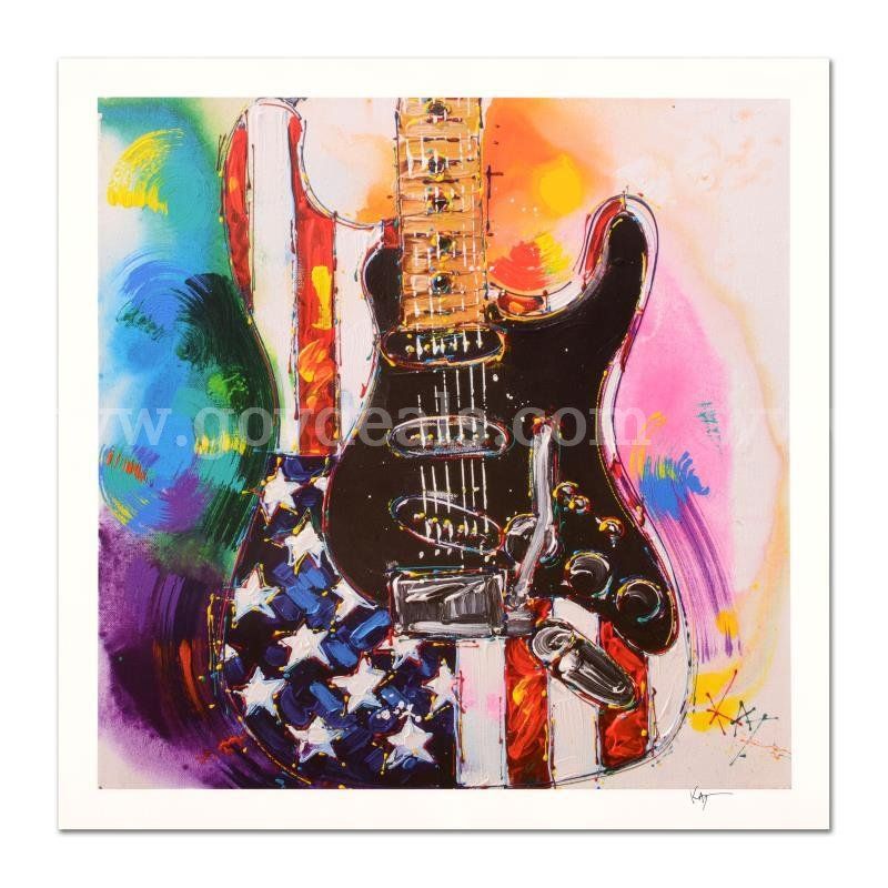 KAT, "American Stratocaster" Limited Edition Fine Art