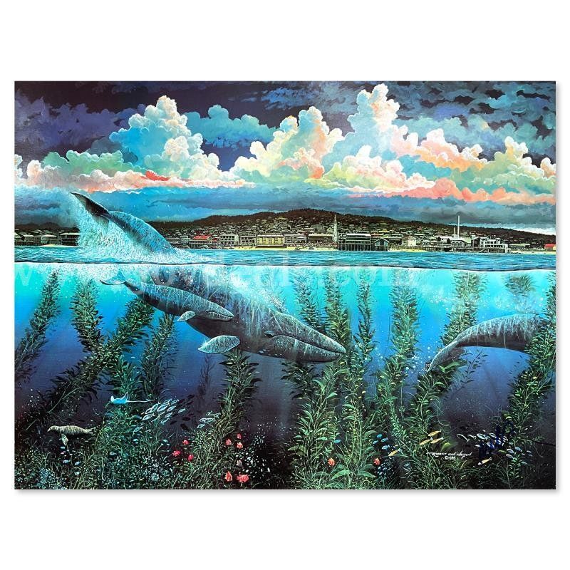 Robert Lyn Nelson, "Steinbeck's Cannery Row" Collectible Fine Art