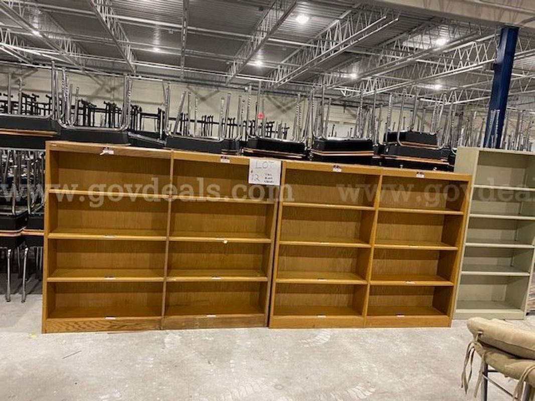 Bookcase double sided