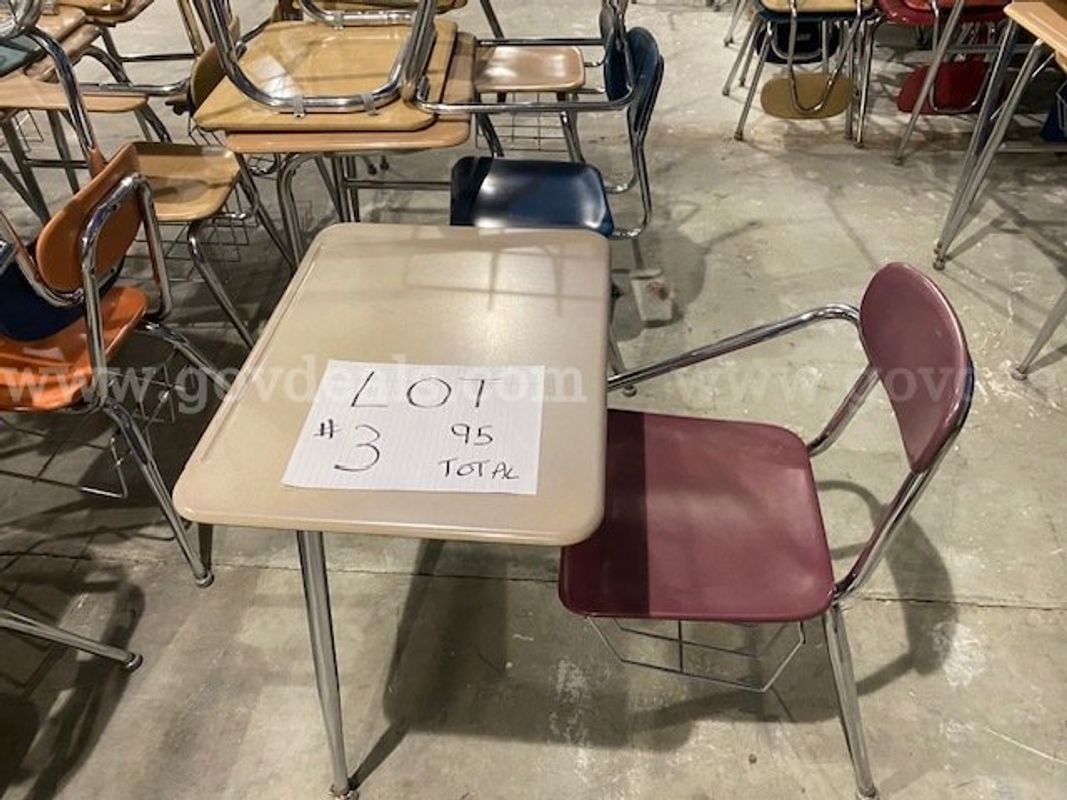 Combination Desk for School Approximately 95