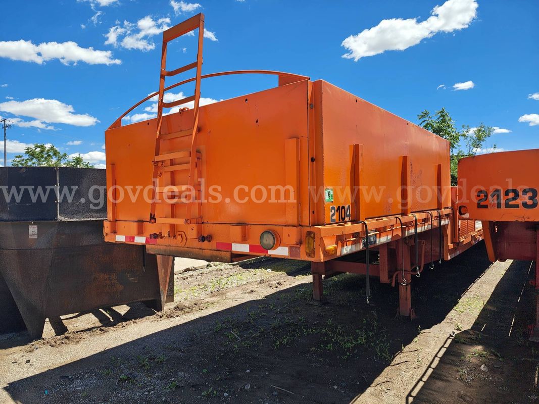 1982 Dorsey 45ft T/A Flat Bed Trailer