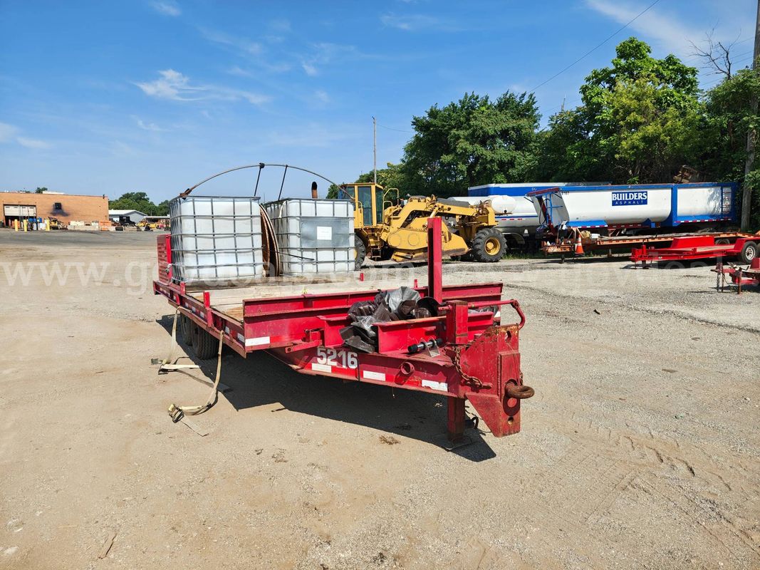 1980 Tansi T/A Equipment Trailer W/ Pressure Washer System