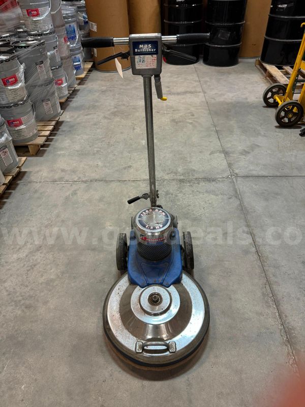 Lot of (1) Burnisher Machine