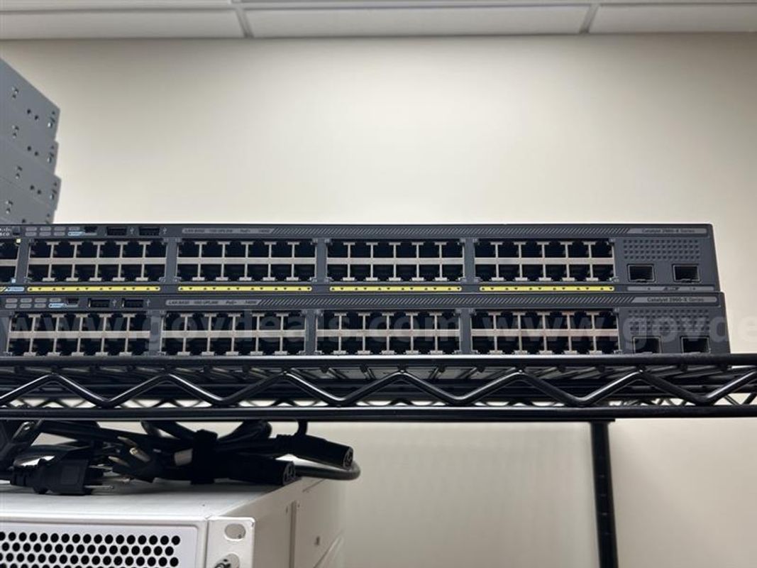 (2) Cisco 2960-X Switches