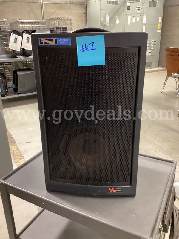 Anchor Audio Liberty Xtreme MPA-5100 Powered PA Speaker - Working