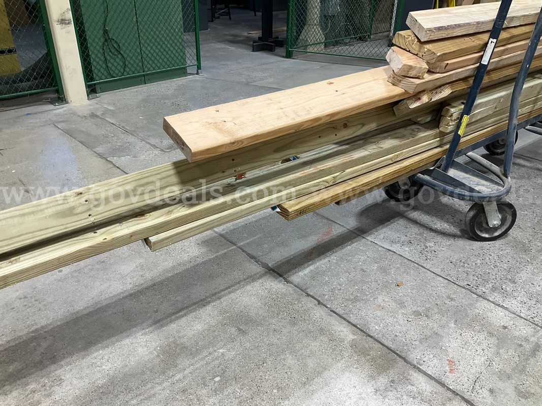 Assorted sizes of Pressure-Treated Boards and some misc pieces of lumber, has to be picked up by July 31, 2026