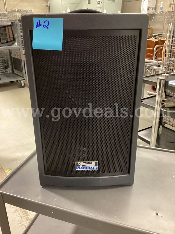Anchor Audio Liberty Portable PA Speaker System with Power Cord - Working Condition