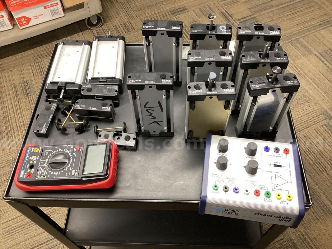 Legacy Physics Lab Equipment: Mechanics & Materials Testing Kit