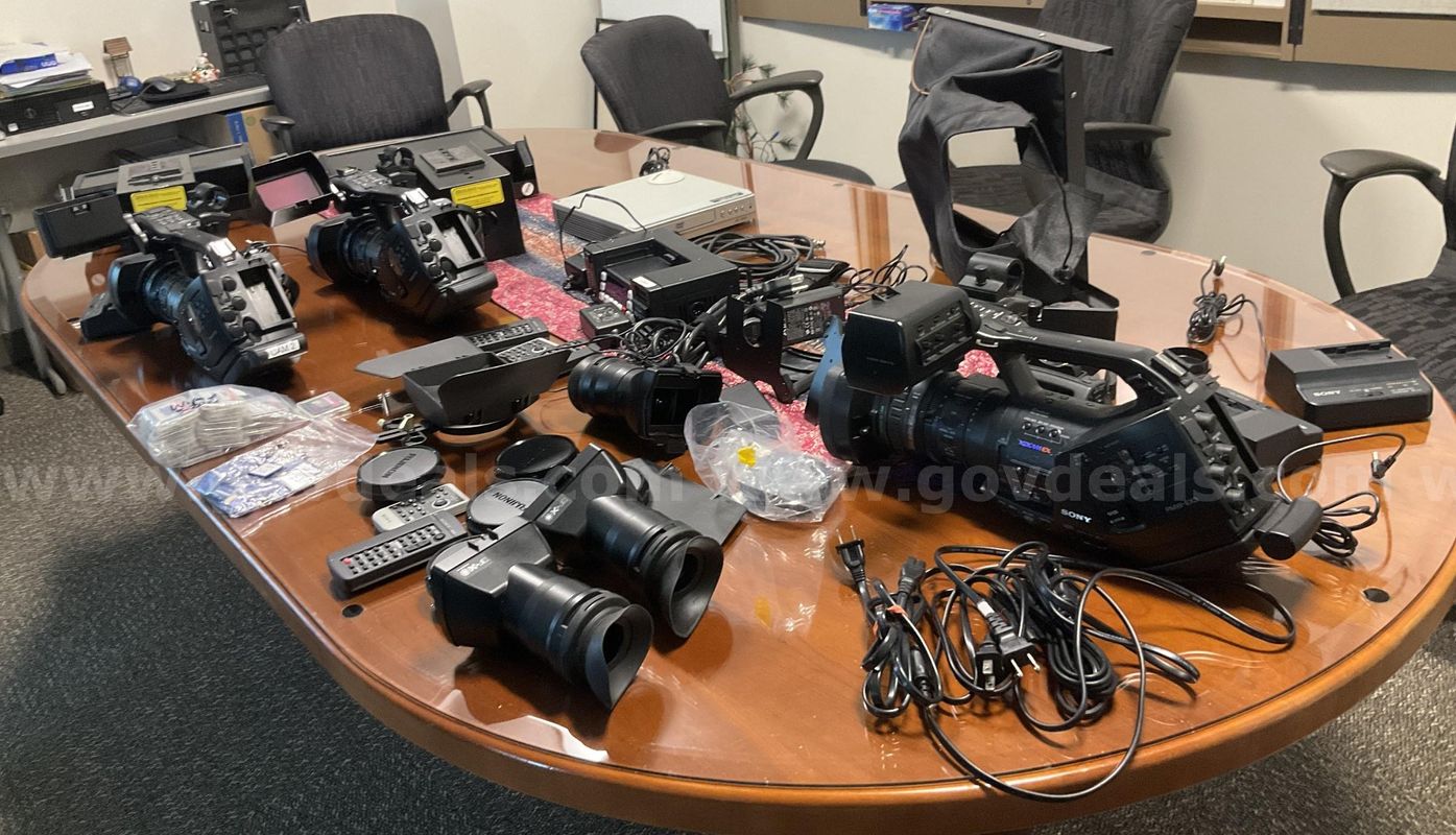 Sony PMW-EX3 Dual Camera Studio Lot: AJA Ki Pro, Teleprompter Monitors, Massive SxS Card