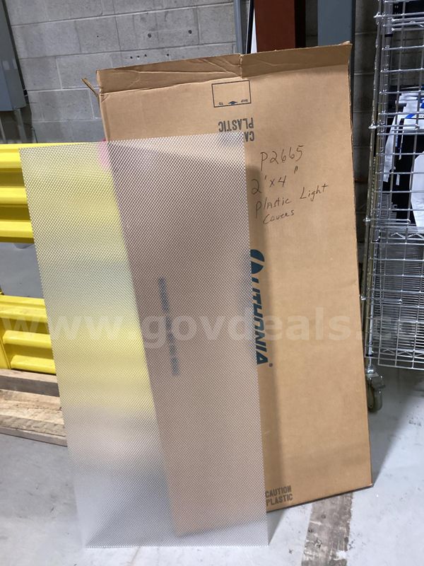 Lithonia Lighting 2x4 Replacement Fluorescent/LED Light Fixture Lens Cover