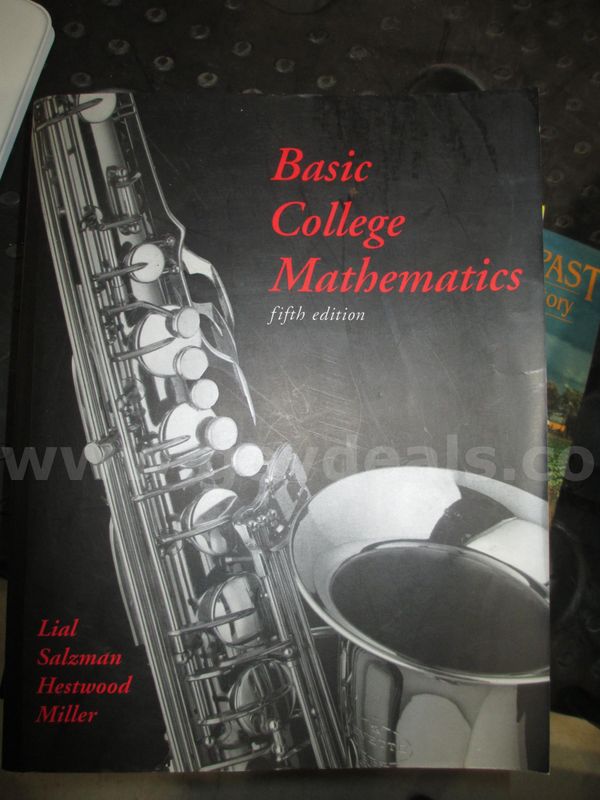 Basic College Mathematics (Fifth Edition) Textbook – Lial, Salzman, Hestwood, Miller