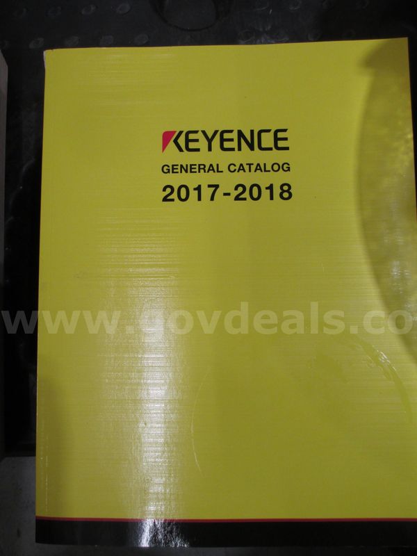 Keyence General Catalog 2017-2018 – Industrial Sensors, Vision Systems, & Automation Reference