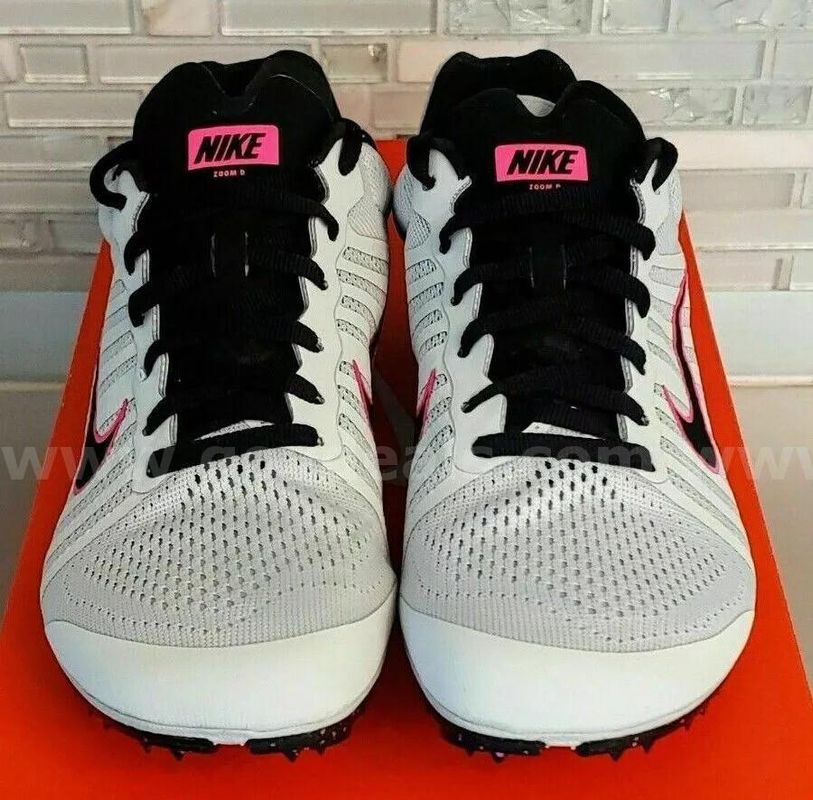 Nike Zoom D Racing Track Spikes Shoes 819164 002 UNISEX MEN'S OR WOMEN'S NIB SIZE MEN'S 10 WOMEN'S 11.5