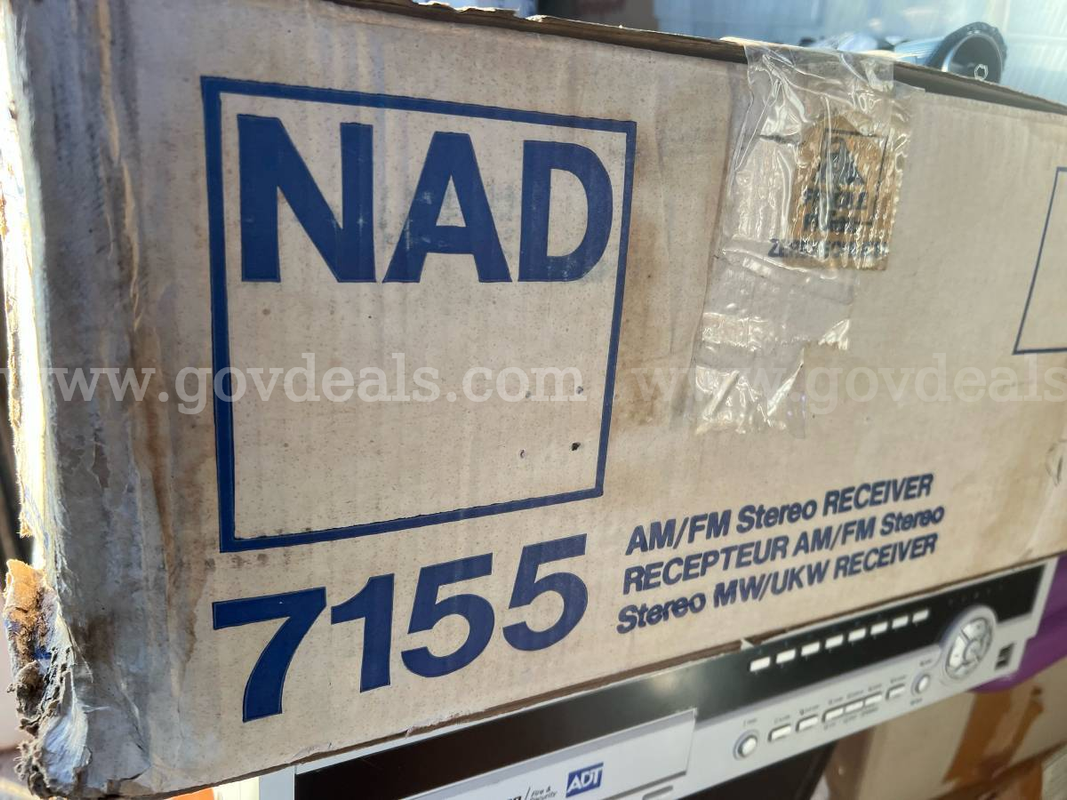 NAD 7155 AM/FM Stereo Receiver VINTAGE / NEVER PULL OUT FROM BOX *WILL SHIP*