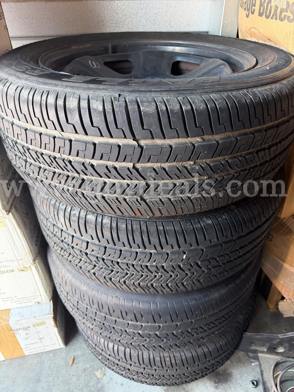 Lot Of 3 Rims With Good Year Tires / Used Removed From 2014 Dodge Charger 225/60r18