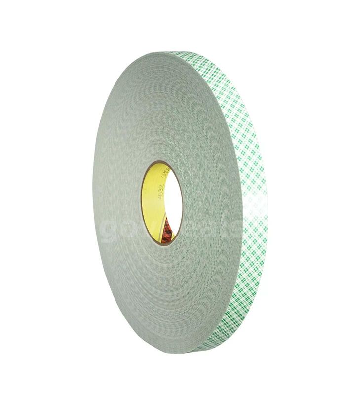 MASTER CASE OF 9 ROLLS 3M™ JUMBO Double Coated Urethane Foam Tape 4008 Off-White,1"x36yd 1/8 in 1 ROLE*WILL SHIP*