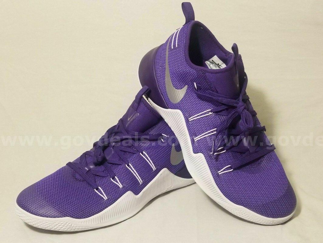 Nike Zoom Hypershift Basketball Shoes 856488-551 Men's Size 16 Purple White NEW *WILL SHIP*