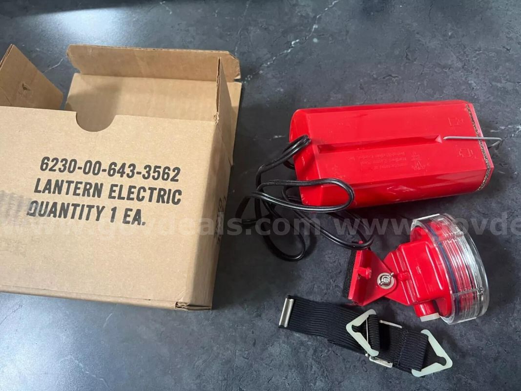Electric Lantern Unisex Headlamp Miner Military 6230-00-643-3562 New In Box *Can Ship*