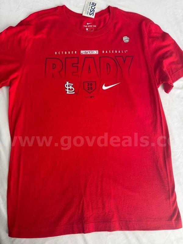 Nike Mlb St.Louis Cardinals "Baseball Ready " Color Red Size Medium 14885626 Nwt *Will Ship*