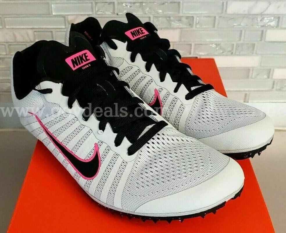 Nike Zoom D Racing Track Spikes Shoes 819164 002 UNISEX MEN'S OR WOMEN'S NIB SIZE MEN'S 8 WOMEN'S 9.5 *WILL SHIP*