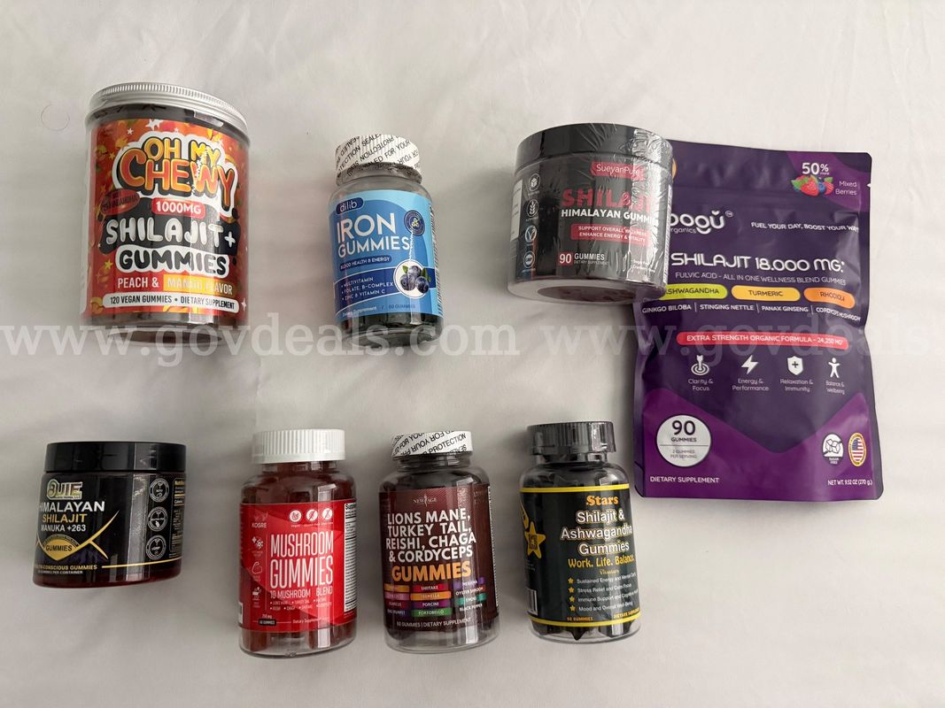 Lot Of 8 Assorted Vitamins Pills Factory Sealed Exp.2026 *Will Ship* B2