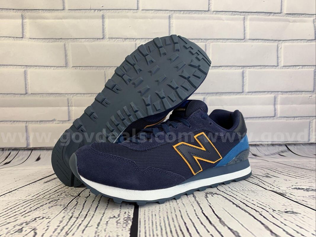 New Balance Men's 515 Classics Lifestyle Shoes Navy Blue Yellow ML515OTS Size 8.5 *WILL SHIP*