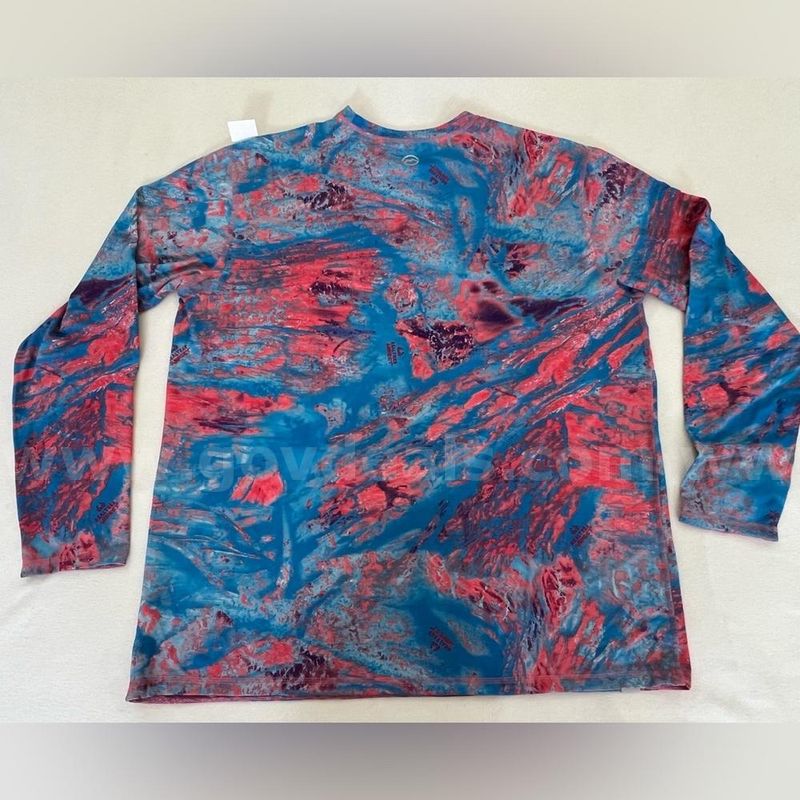 MAGELLAN OUTDOORS Long Sleeve T-Shirts MULTICOLOR Shirt Men's SIZE EXTRA LARGE *WILL SHIP*