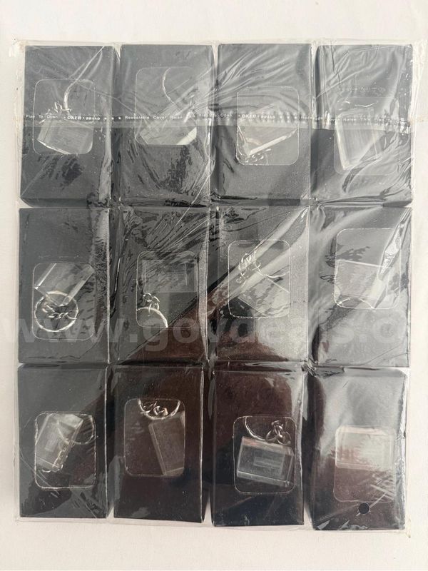 Lot Of 12 Vintage Crystal Key Chains Ny City Wtc,Empire State Building Brand New *Will Ship*
