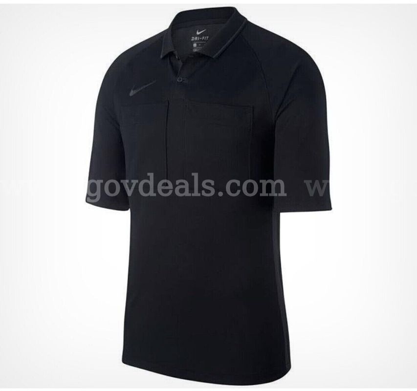 Nike Dri-FIT Jersey Polo Shirt Black #AA0735-010 Mens Size Medium NWT $75 *WILL SHIP*