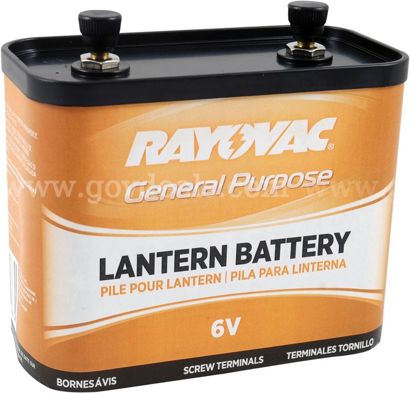 LOT OF 2 Rayovac 918 6V Lantern Battery 6V Power *WILL SHIP*