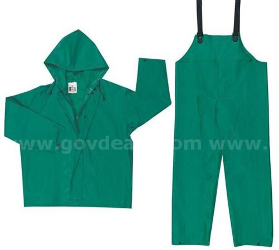 Dominator Suit Mcr Safety 3882 0.42Mm Pvc/Poly/Pvc Suit HEAVY DUTY UNISEX SIZE 3X EXTRA LARGE *WILL SHIP*