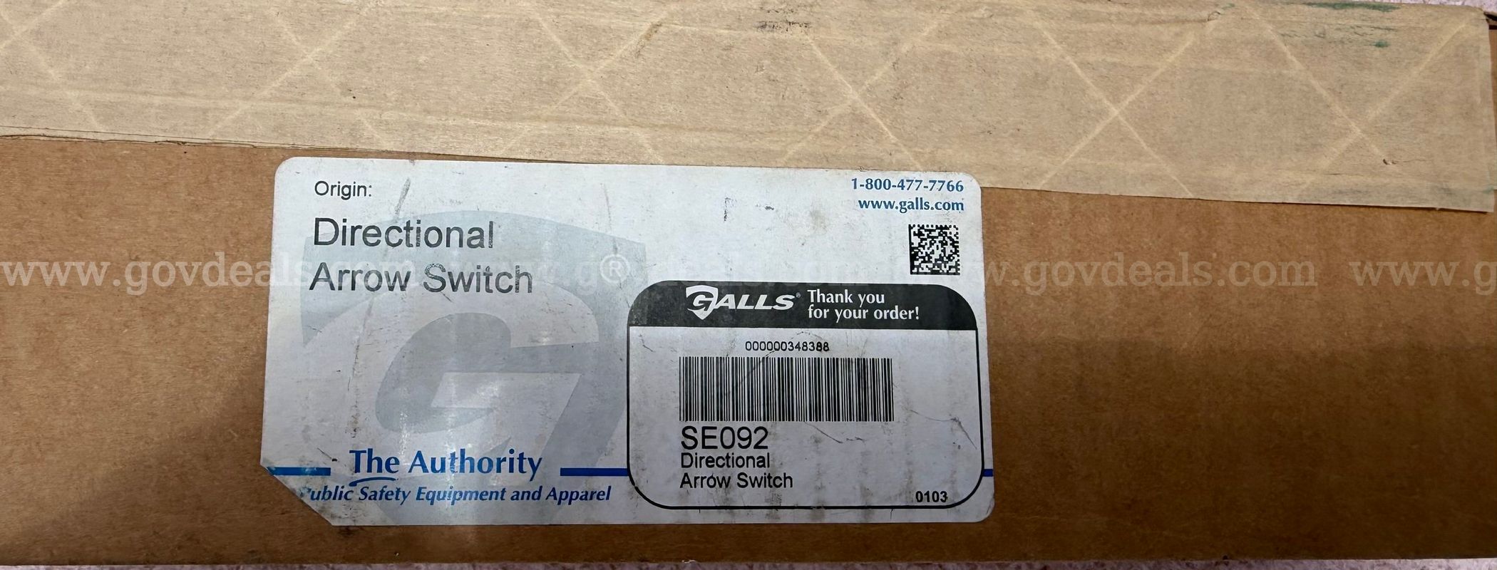 Soundoff Signal The Authority Directional Arrow Switch Se092/Etswdas01 Brand New In Unopened Box *Will Ship*