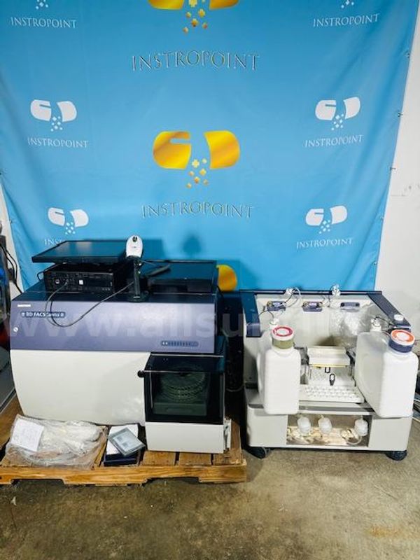 BD FACSCanto II Flow Cytometer w/ Fluidics Cart & Accessories – 2008 (C134)
