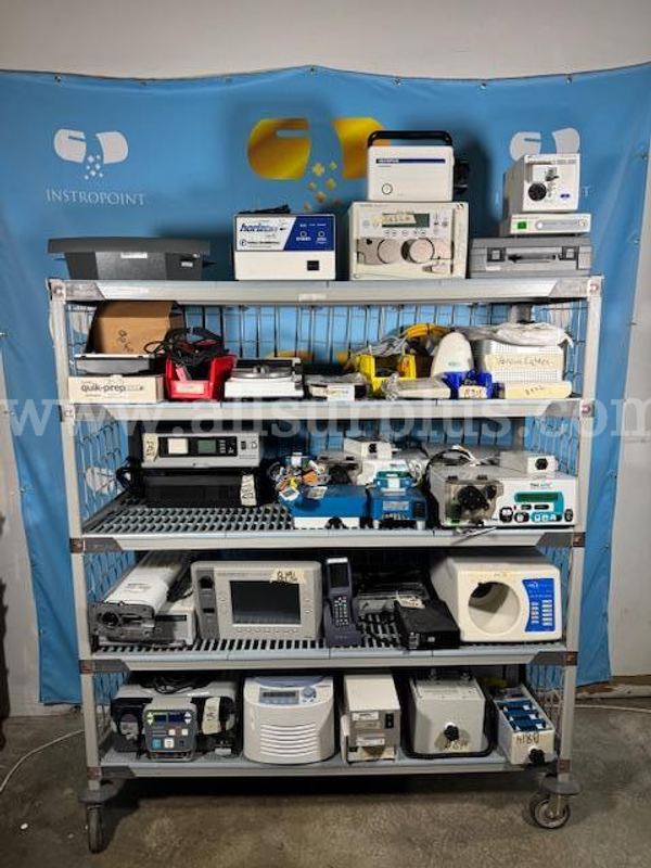 Misc Lot of medical equipment, cables etc **SEE DESCRIPTION** (AS120)
