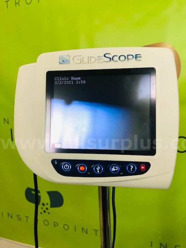 Verathon Glidescope Cobalt Avl Laryngoscope Video Monitor (W837)