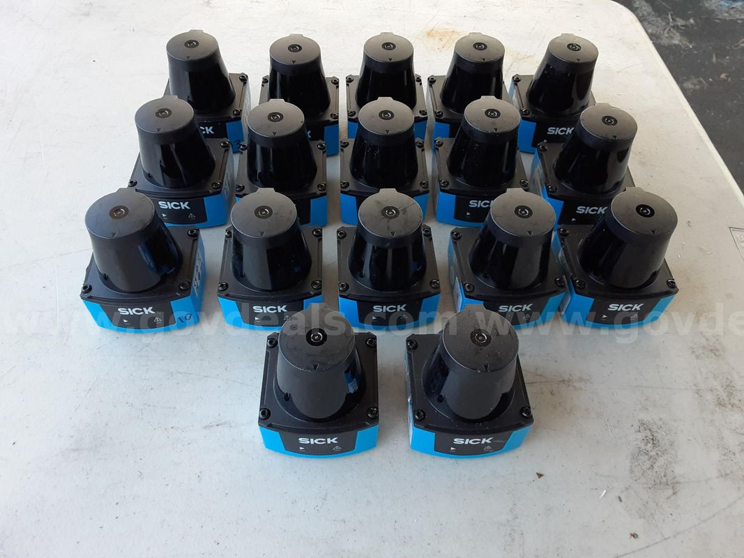 Lot of 17 - SICK TIM100-3010200 2D LiDAR Sensor, 3m, Time of Flight