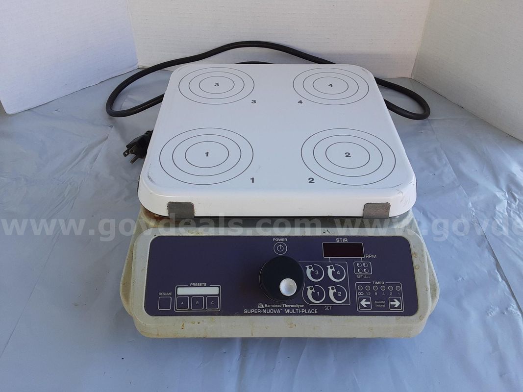 Barnstead International S136035 Thermo Magnetic Stirrer Super Nuova Multi-Place Multi-Position