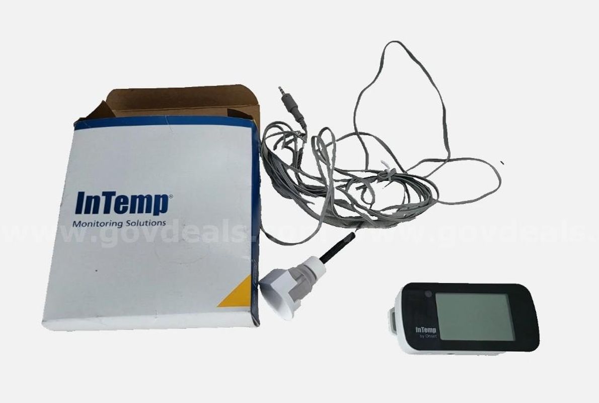 Onset InTemp CX402-VFC405 Temperature Data Logger VFC Vaccine Monitor CX402