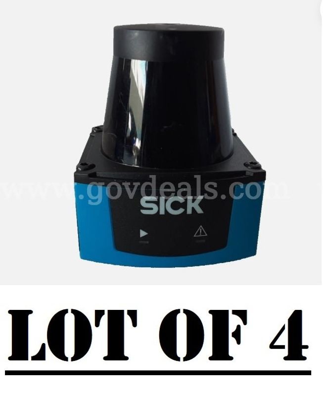Lot of 4 - SICK TIM100-3010200 Indoor HDDM+ 2D LiDAR Sensor 1077524